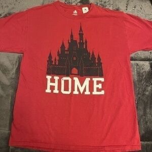Walt Disney World Castle HOME Tee Mens Large